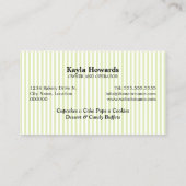 Carte De Visite Desserts doux (Dos)