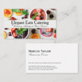 Carte De Visite Desserts Fruits entiers | Restauration (Devant / Derrière)