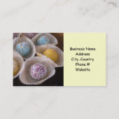 Carte De Visite Desserts soignés (Dos)