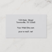 Carte De Visite Dessin d'aigle (Dos)