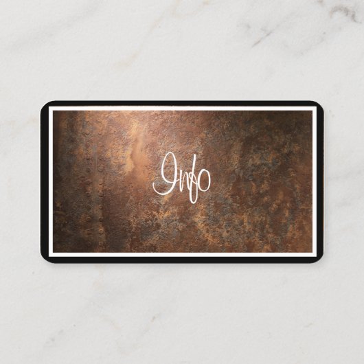 Carte De Visite dessin de moto (Dos)