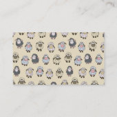 Carte De Visite Dessin sur le mouton (Dos)