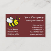 Carte De Visite Dessin sur les abeilles (Devant)