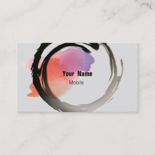 Carte De Visite Dessin zen