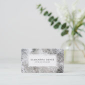 Carte De Visite Dessinateur d'intérieurs moderne simple de texture (Debout devant)