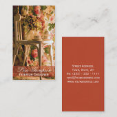 Carte De Visite Dessinateur d'intérieurs, Provence, décorateur de (Devant / Derrière)