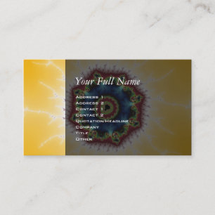 Carte De Visite Dessous de verre - Art fractal