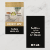 Carte de visite d'esthéticien (Devant / Derrière)