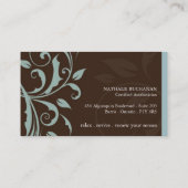 Carte de visite d'esthéticien (Dos)