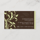 Carte de visite d'esthéticien (Dos)