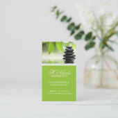 Carte de visite d'esthétique (Debout devant)