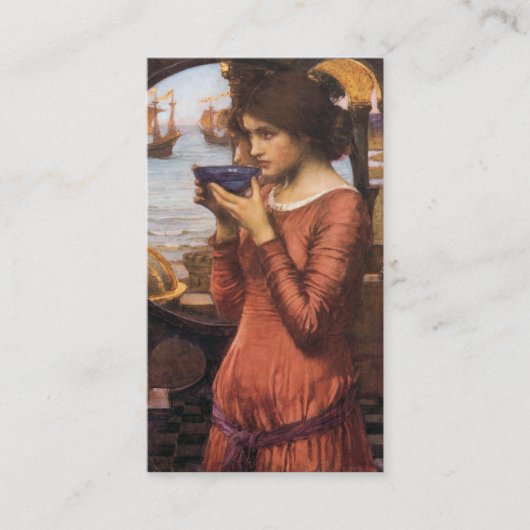 Carte De Visite Destin - John William Waterhouse (Devant)
