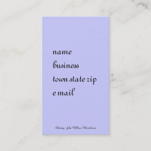 Carte De Visite Destinée d'une potion magique