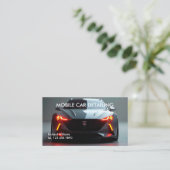 Carte De Visite Détail auto mobile (Debout devant)