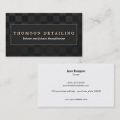 Carte De Visite Détail auto rétroactif et réparation du corps auto (Devant / Derrière)