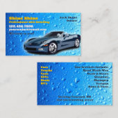 Carte de visite Détail automatique (Devant / Derrière)