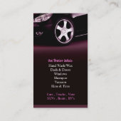 Carte de visite Détail automatique (Dos)