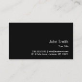 Carte De Visite Détail automatique de réparation de voiture profes (Dos)