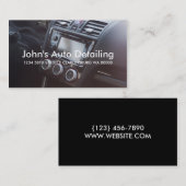 Carte De Visite Détail automatique des concessionnaires de service (Devant / Derrière)