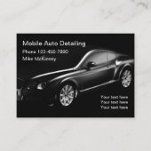 Carte De Visite Détail automatique du cool (Devant)