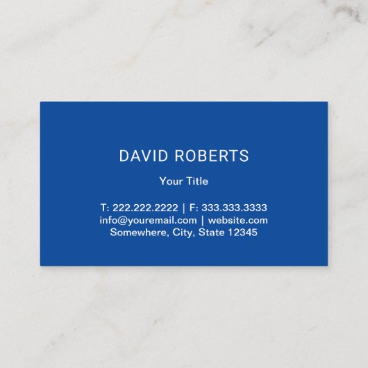 Carte De Visite Détail automatique Lave-auto automobile bleu moder (Dos)