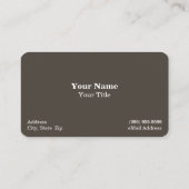 Carte De Visite Détail automatique / nettoyage (Dos)