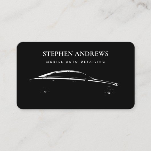 Carte De Visite Détail automatique Nettoyage automatique Réparatio (Devant)