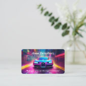 Carte De Visite Détail automatique / Réparation (Debout devant)