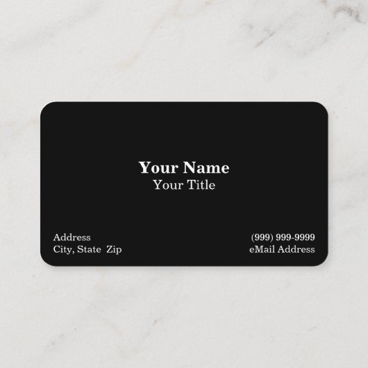 Carte De Visite Détail automatique / Réparation (Dos)