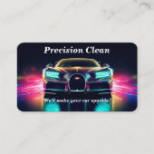 Carte De Visite Détail automatique / Réparation (Devant)