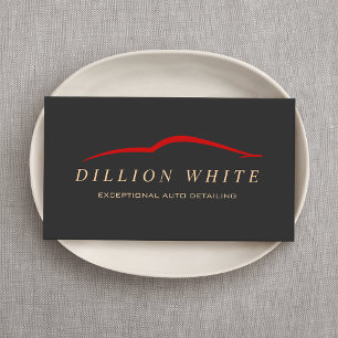 Carte De Visite Détail automatique, Réparation automatique, Voitur