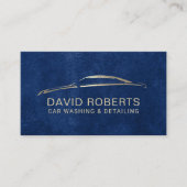 Carte De Visite Détail automatique Réparation automobile Marine Ve (Devant)