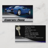 Carte de visite détail automobile (Devant / Derrière)