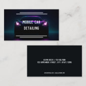 Carte De Visite Détail de la voiture mobile (Devant / Derrière)