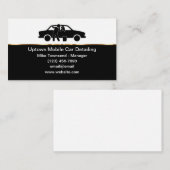 Carte De Visite Détail de la voiture mobile classique (Devant / Derrière)