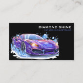 Carte De Visite Détail de la voiture professionnelle moderne netto (Devant)