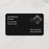 Carte De Visite Détail de l'automobile de luxe classique (Dos)