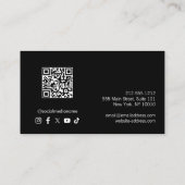 Carte De Visite Détail de Modern Auto Spa (Dos)