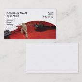 Carte De Visite détail de violoncelle (Devant / Derrière)