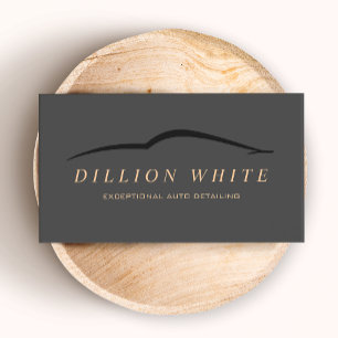 Carte De Visite Détail du lavage de voiture, Automotive