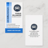 Carte De Visite Détail du lessivage automatique des voitures à l'o (Devant / Derrière)