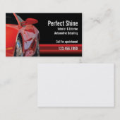 Carte De Visite Détail du véhicule (Devant / Derrière)