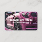 Carte De Visite Détail du véhicule (Devant)