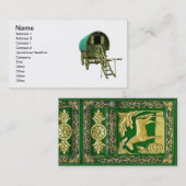 Carte De Visite Détail gitan de porte (Devant / Derrière)