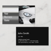 Carte de visite détaillant automatique mobile en (Devant / Derrière)