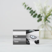 Carte de visite détaillant automatique mobile en (Debout devant)