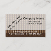 Carte De Visite Détaillant d'antiquités / Magasin (Dos)