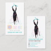 Carte De Visite Détaillant de mode indépendant Blogger ajouter Log (Devant / Derrière)