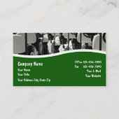 Carte De Visite Détaillant Et Réparation De Chariots De Golf (Devant)