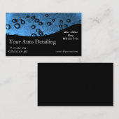 Carte De Visite Détailler automatique (Devant / Derrière)